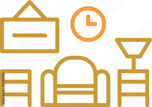 Rooms Vector Icon