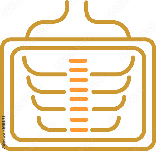 X Ray Vector Icon