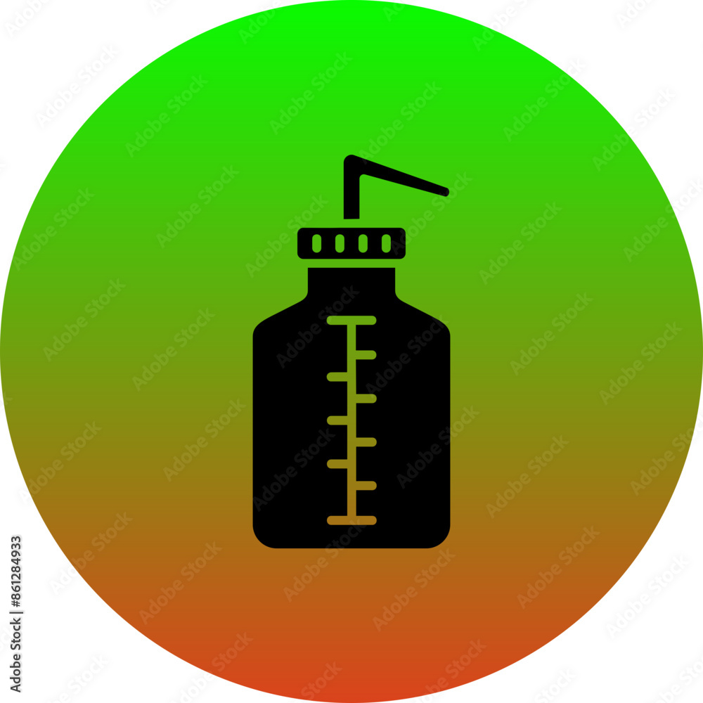 Wash Bottle Icon Wash Bottle Icon