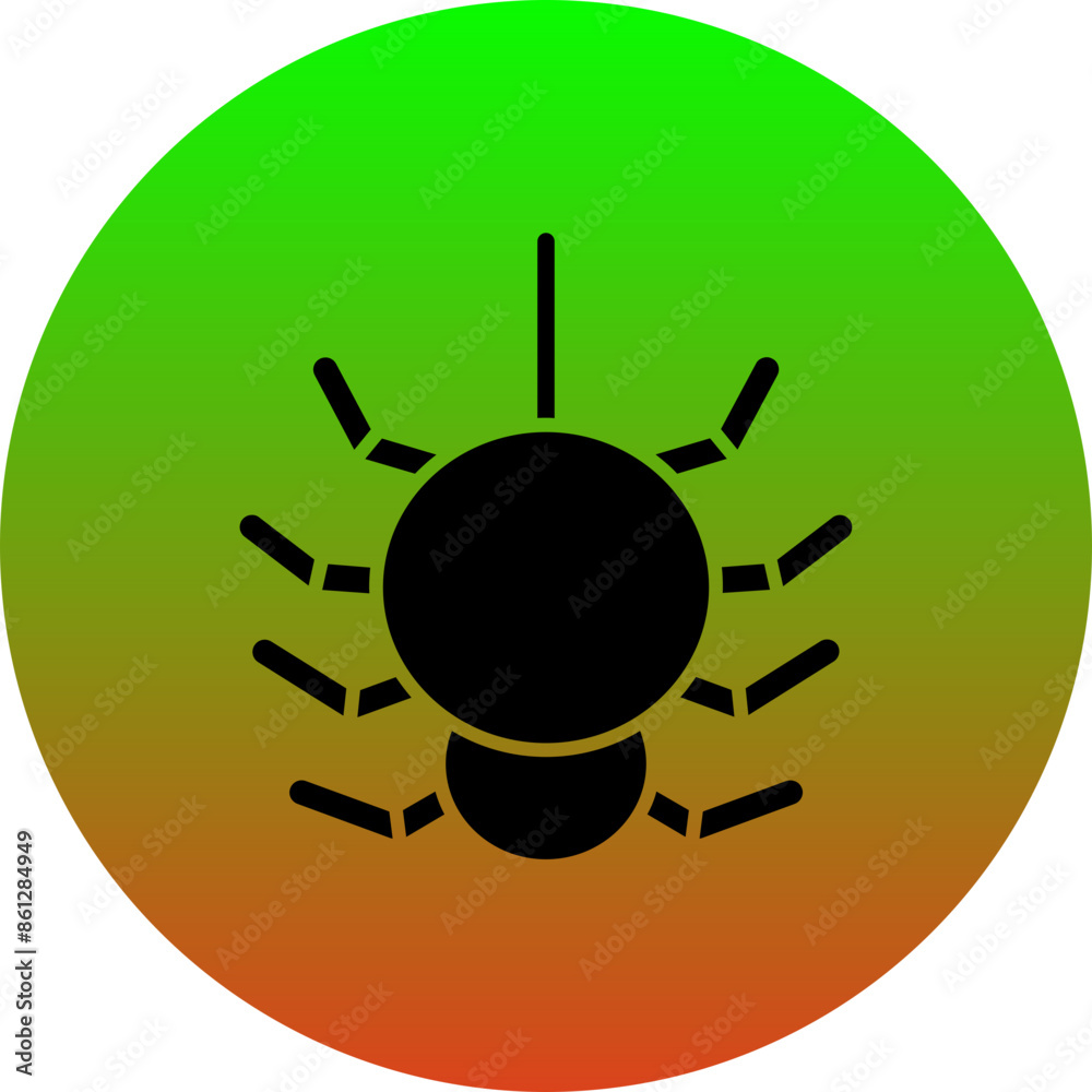 Fototapeta premium Spider Icon