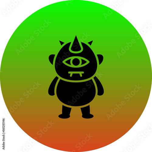 Cyclop Monster Icon
