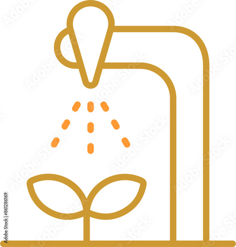 Irrigation System Vector Icon