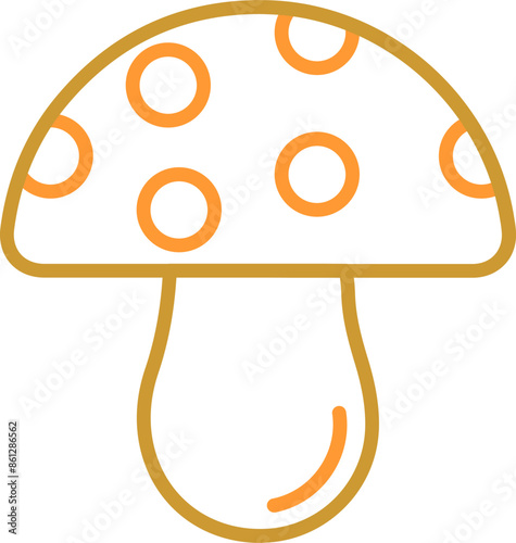 Mushroom Vector Icon