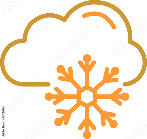 Snowy Vector Icon
