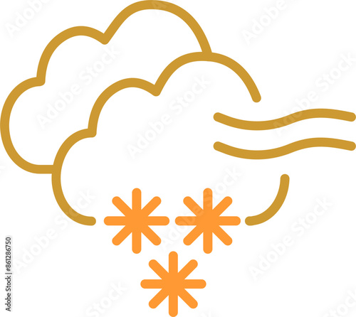 Blizzard Vector Icon