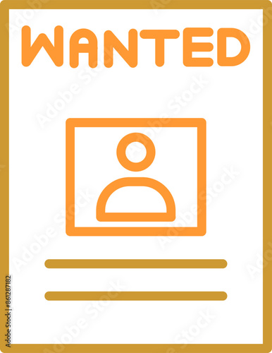 Wanted Poster Vector Icon