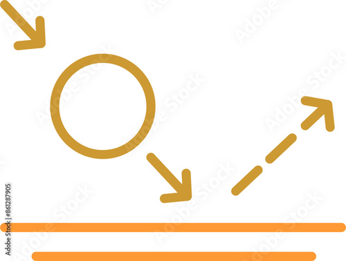 Bounce Vector Icon