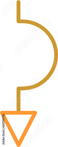 Arrow down Vector Icon