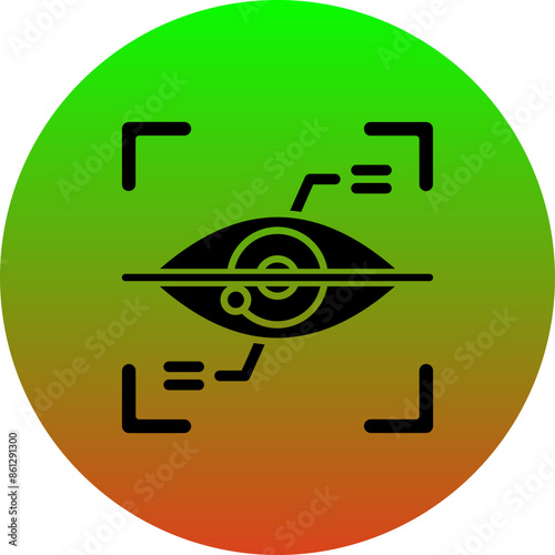 Eye scanner Icon