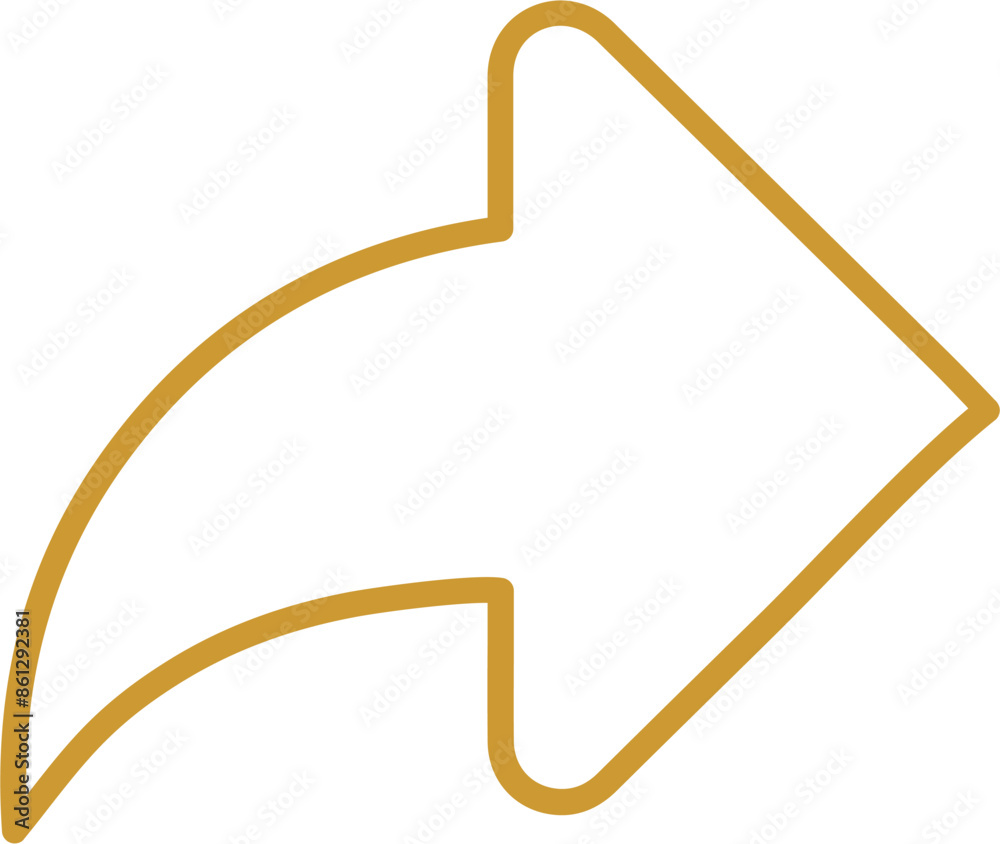 Right Back Arrow Vector Icon Right Back Arrow Vector Icon