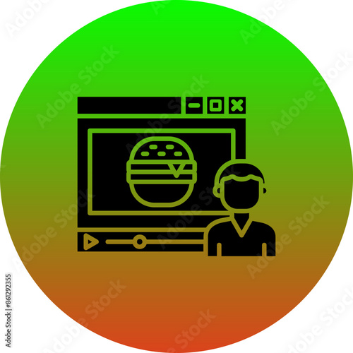 Food blogger Icon