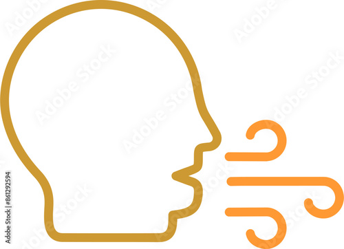 Bad Breath Vector Icon