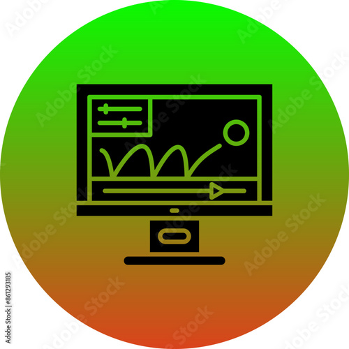 Motion Graphics Icon