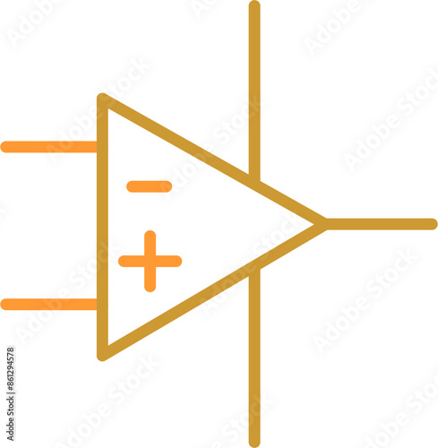 Amplifier Vector Icon