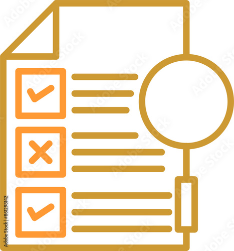 Case Study Vector Icon