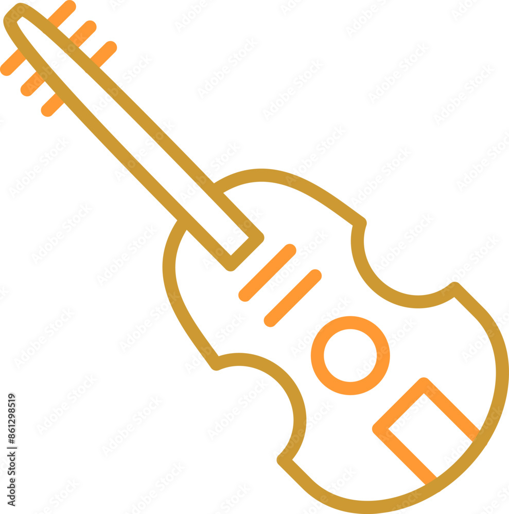 Violin Vector Icon Violin Vector Icon