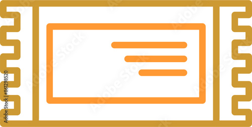 Tickets Vector Icon