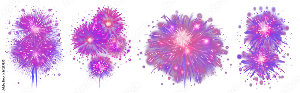 purple fire work backgrounds transparent set purple fire work backgrounds transparent set