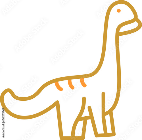 Dinosaur Vector Icon