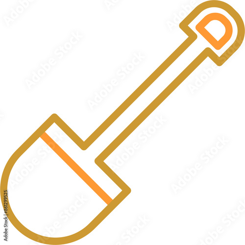 Hand Shovel Vector Icon