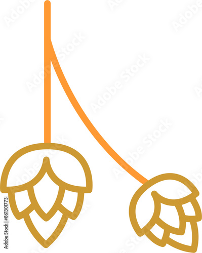 Hops Vector Icon