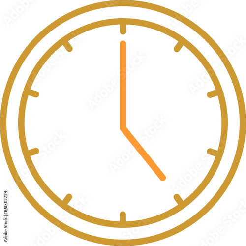 Clock Vector Icon