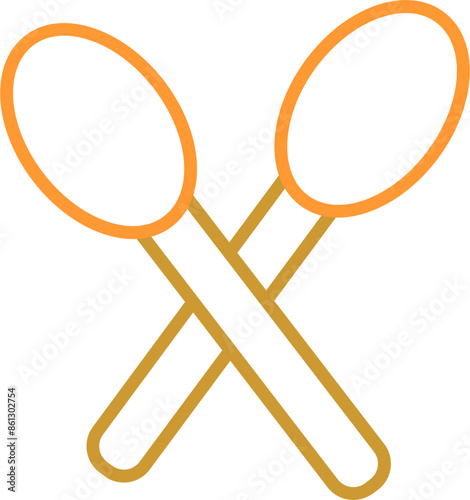 Spoons Vector Icon