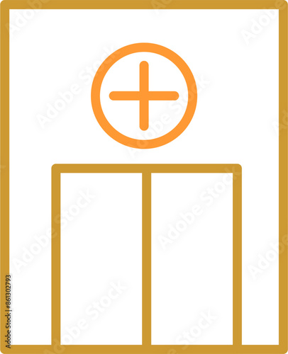Emergency Room Vector Icon
