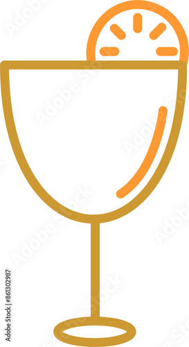 Cocktail Drink Vector Icon