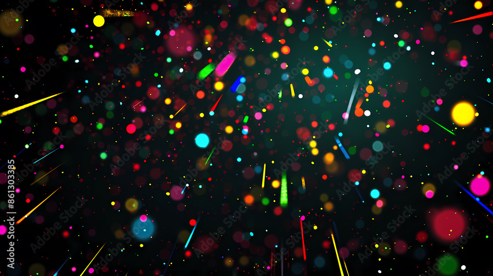 Abstract background with bright colors and simple shapes Abstract background with bright colors and simple shapes