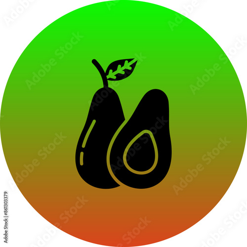 Avocado Icon