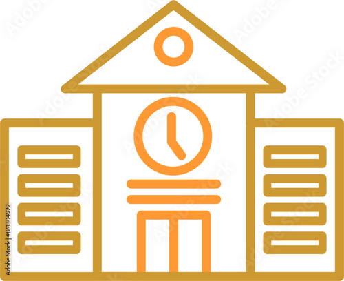 University Campus Vector Icon