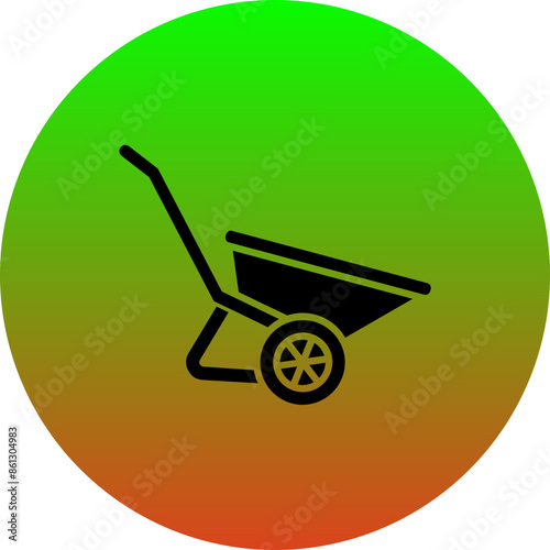 Wheelbarrow Icon