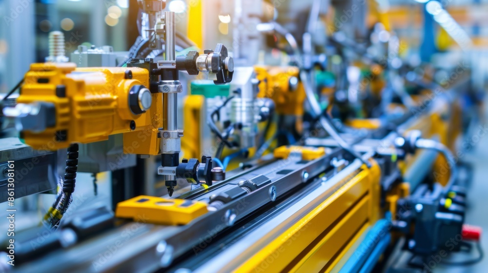 Complex industrial mechanism, abstract background Complex industrial mechanism, abstract background