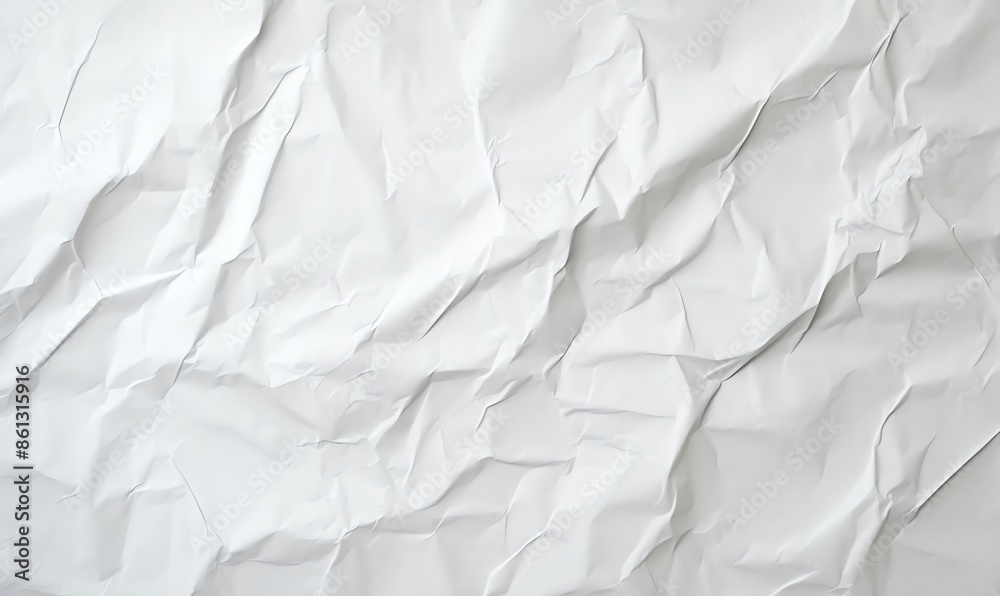 White Crumpled Paper Texture White Crumpled Paper Texture