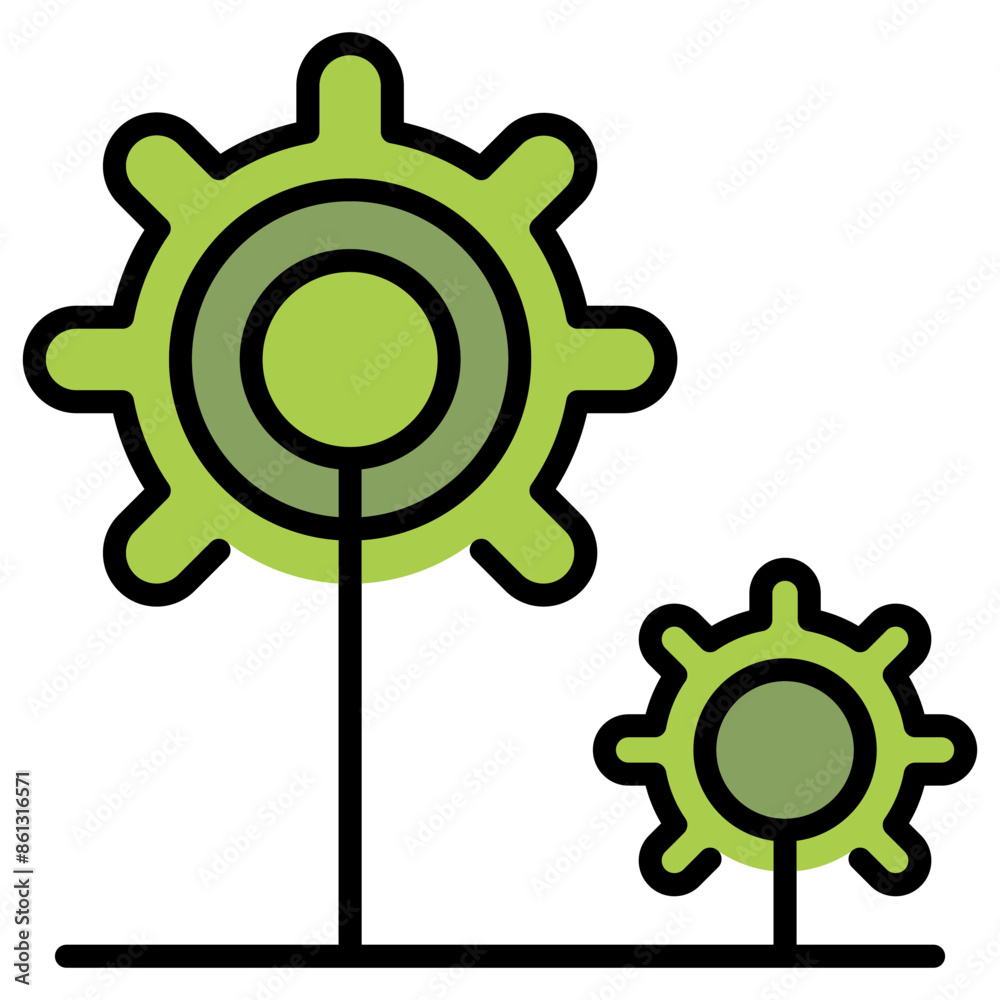 Tree, plant, forest, park icon Tree, plant, forest, park icon