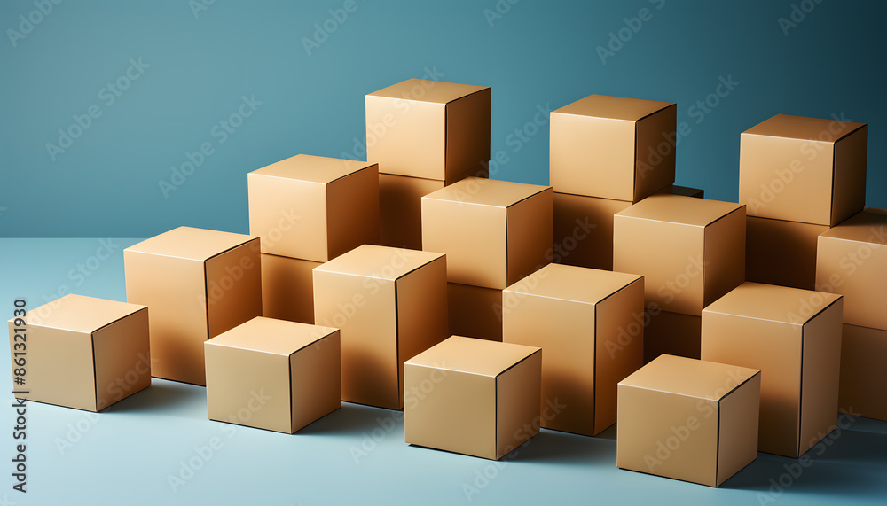 cardboard boxes. Heap of cardboard boxes for the delivery of goods, parcels. Warehouse filled with boxes. Packages delivery, parcels transportation system concept. cardboard boxes. Heap of cardboard boxes for the delivery of goods, parcels. Warehouse filled with boxes. Packages delivery, parcels transportation system concept.