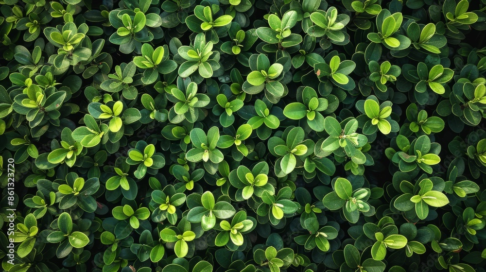 Boxwood bushes in the garden Boxwood bushes in the garden