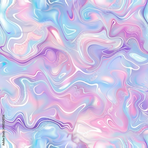 Soft pastel marble, their colors blending and swirling in gentle waves seamless pattern background or texture. Pattern print Fashion organic texture.