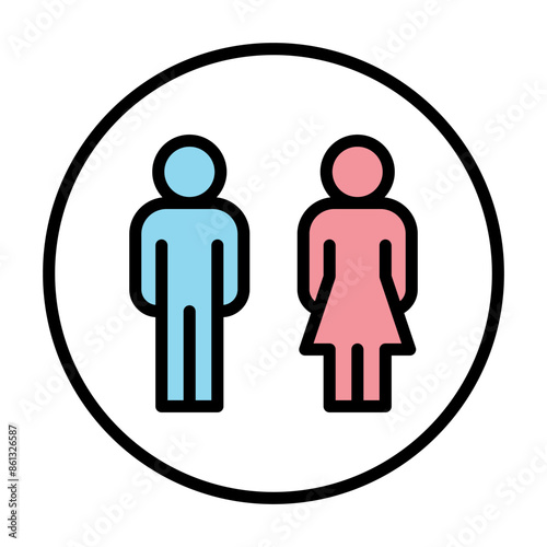 Wallpaper Mural Toilet icon Torontodigital.ca