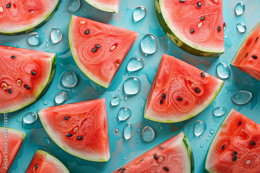 Fresh Watermelon Slices for Summer
Fresh Watermelon Slices for Summer