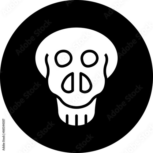 Vector Design Skull Icon Style