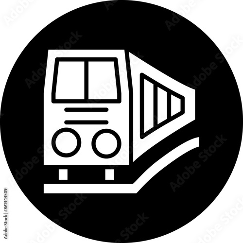 Vector Design Train Icon Style