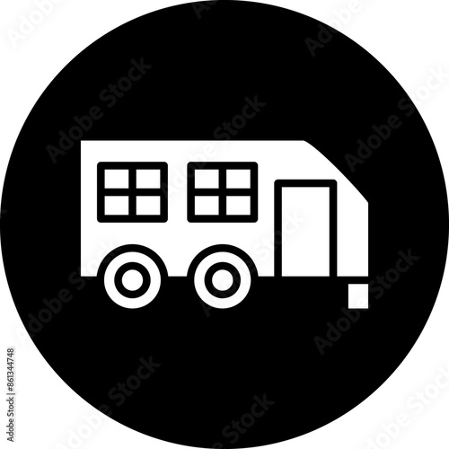 Vector Design Caravan Icon Style Free Download Vector Design Caravan Icon Style - GFXLoad