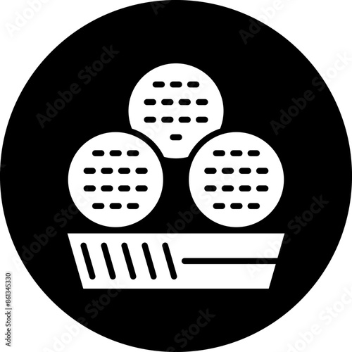 Vector Design Falafel Icon Style
