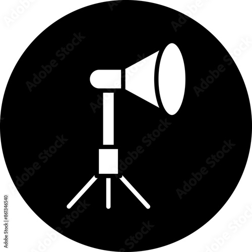 Vector Design Camera Reflector Icon Style