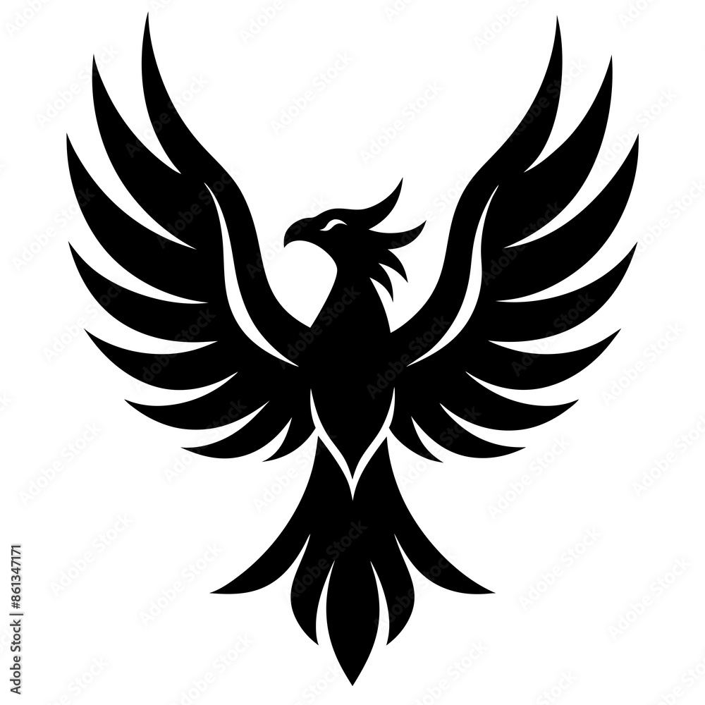 Obraz premium eagle tattoo design