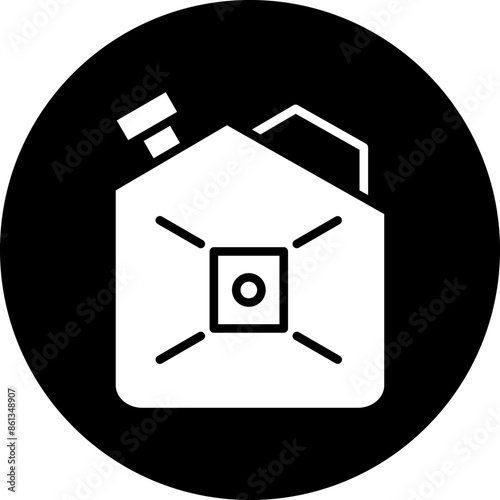 Vector Design Jerrycan Icon Style