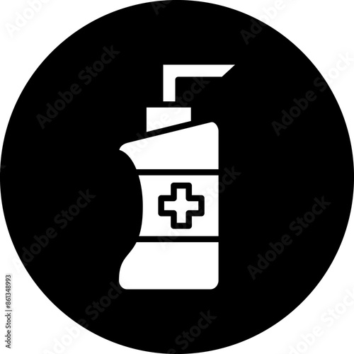 Vector Design Antiseptic Icon Style