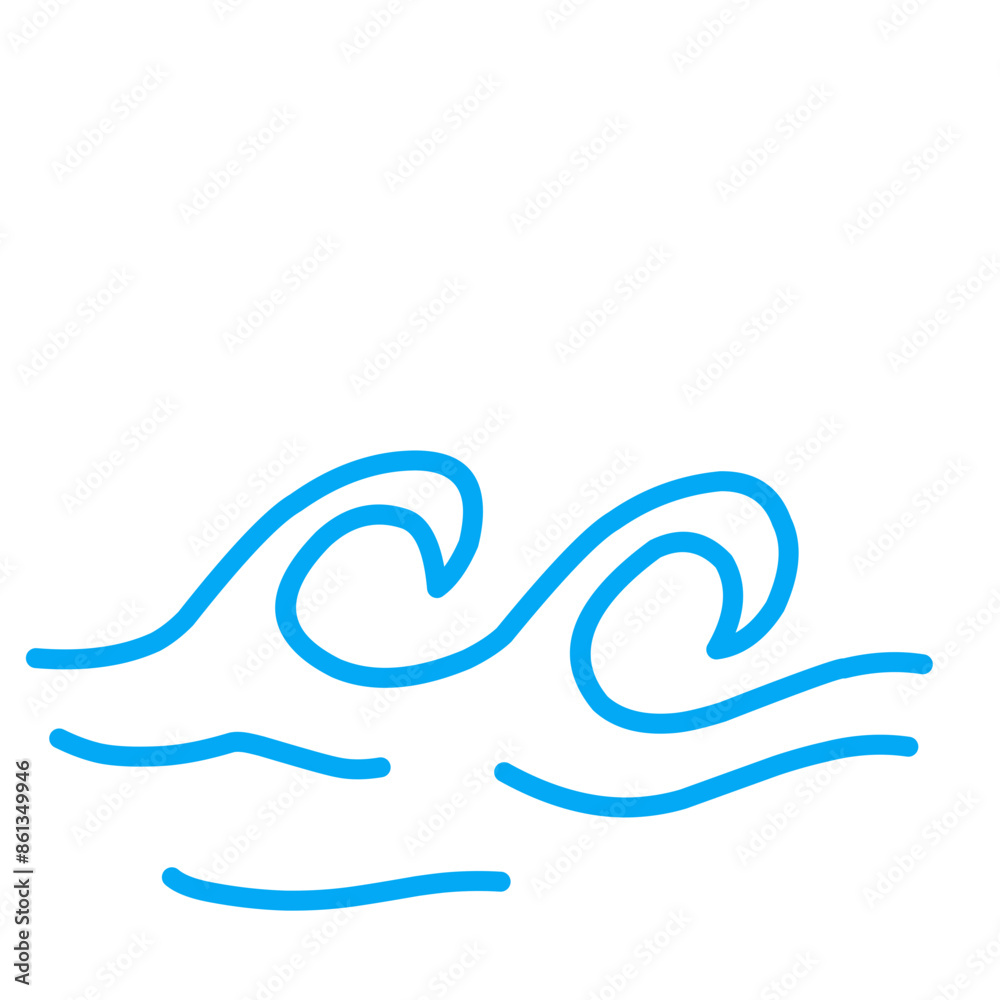 Line Wave Drawn Line Wave Drawn
